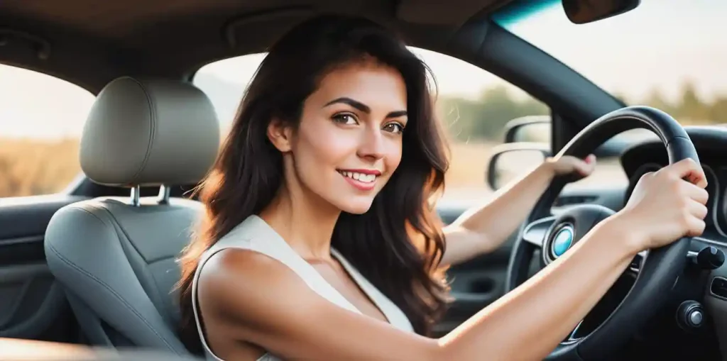 empowerment par le volant de voiture
